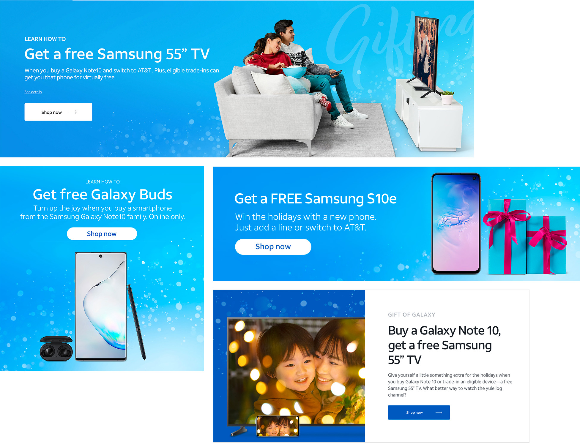 AT&T holiday campaign – Liz Rohdewald